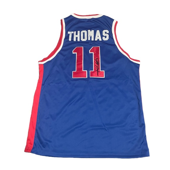 NBA Shirts Isiah Thomas Detroit Pistons Signed Jersey Poshmark